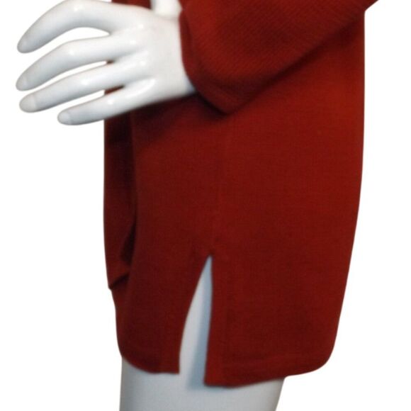 PERUVIAN CONNECTION Cardigan Sweater, M, Partial buttons, Long sleeve, Knit - Picture 10 of 14